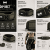 Marsous Ranger Pro Weighted Dip Belt – Military Green Heavy-Duty Pull-Up & Dip Belt with Loading Strap - Image 2