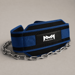 Marsous Titan Pro Weighted Dip Belt with Steel Chain – Heavy-Duty Strength Training Belt