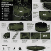 Marsous Tactical Elite Camo Dip Belt – Professional Heavy-Duty Weighted Training Belt with Steel Chain - Image 2