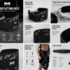 Heavy-Duty Camouflage Weight Lifting Dip Belt with Steel Chain - Image 2