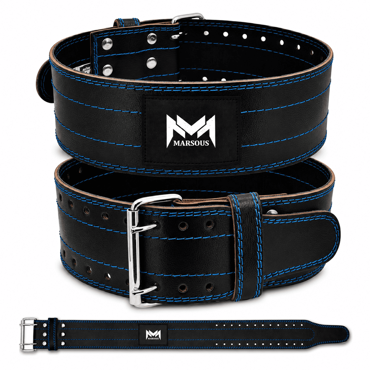Marsous TitanGrip Leather Lifting Belt