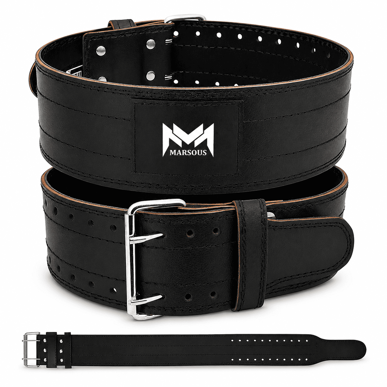 Marsous BlackForce Leather Belt