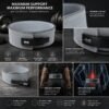 Marsous SilverCore Lever Powerlifting Belt - Image 3