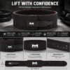 Marsous RedLine Lever Powerlifting Belt - Image 3