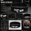 Marsous Elite Lever Powerlifting Belt - Image 2