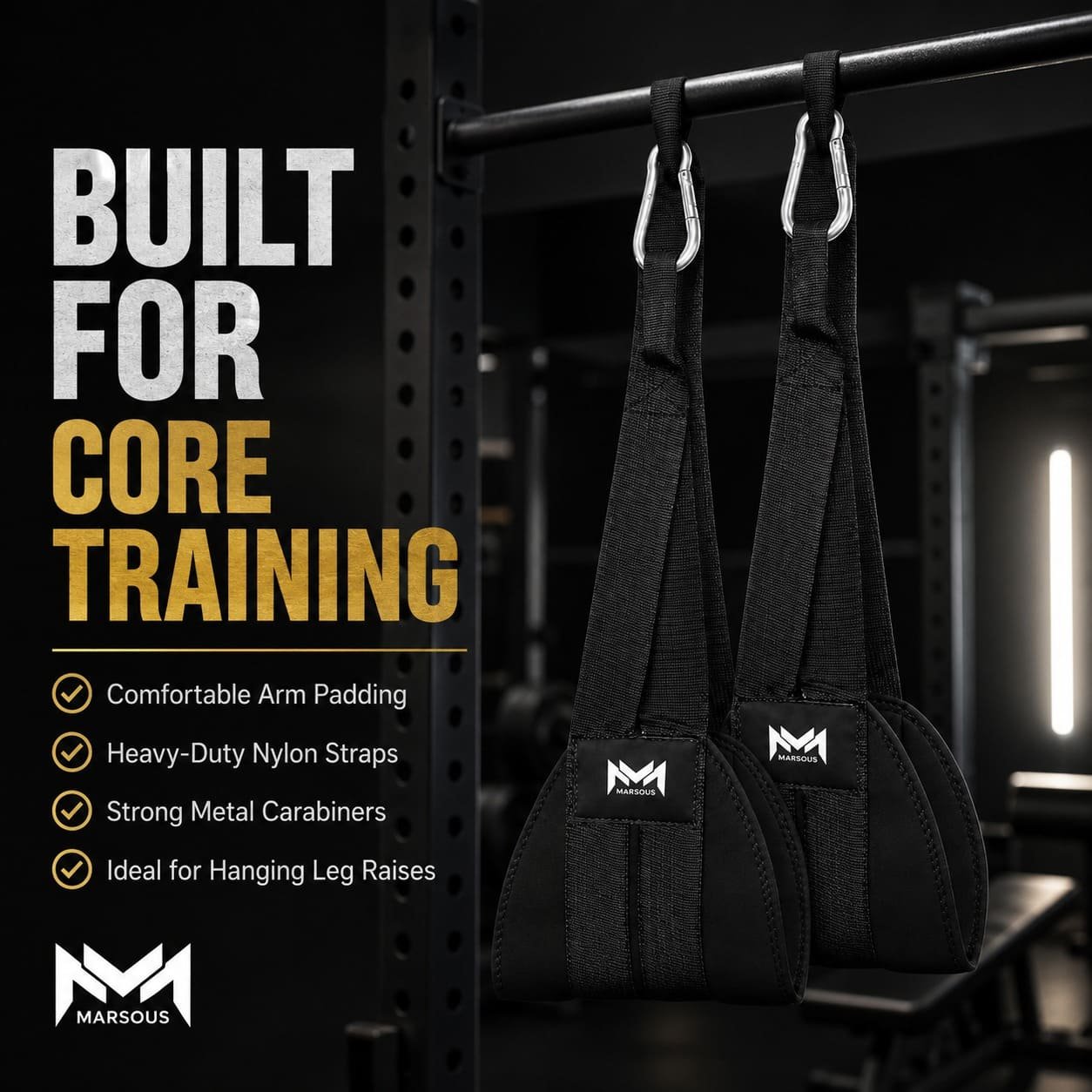 Marsous IronCore Ab Straps - Image 2