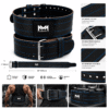 Marsous TitanGrip Leather Lifting Belt - Image 3