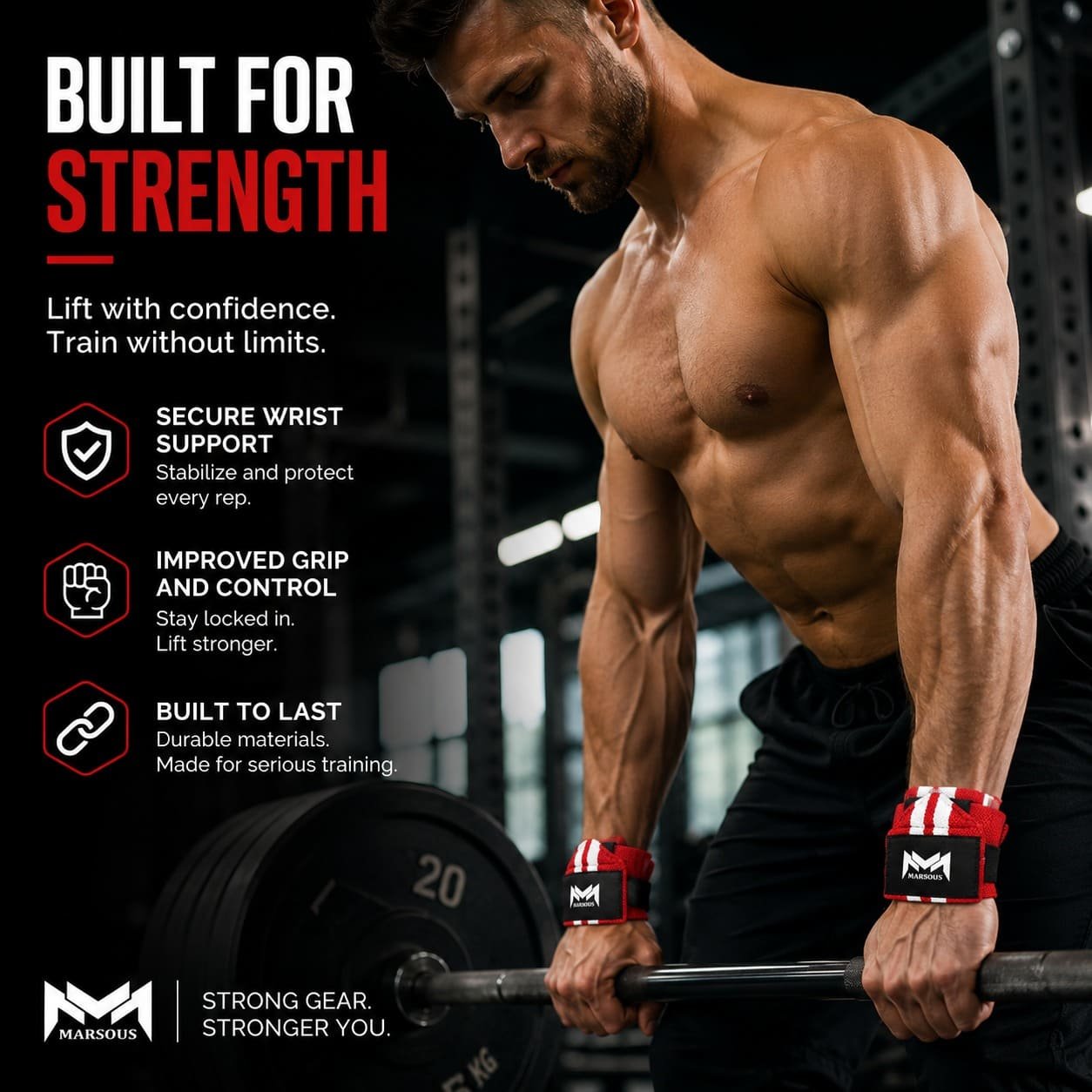 Marsous ProShield Wrist Wraps - Image 5