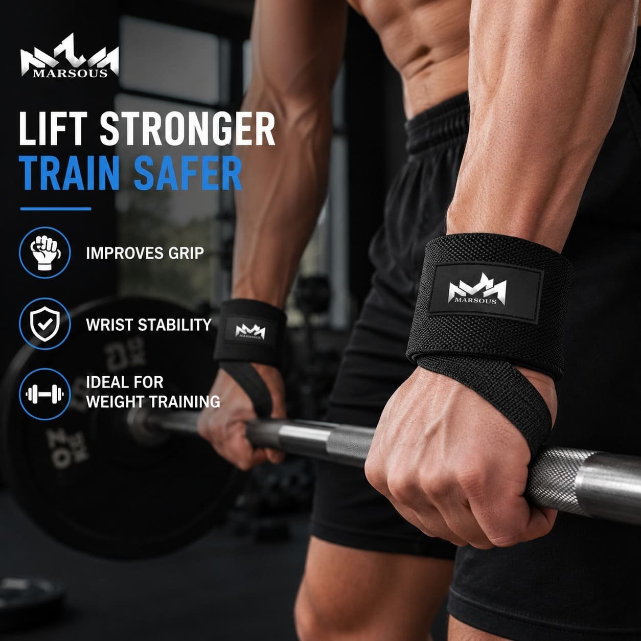 Marsous TacticalFit Wrist Wraps - Image 3