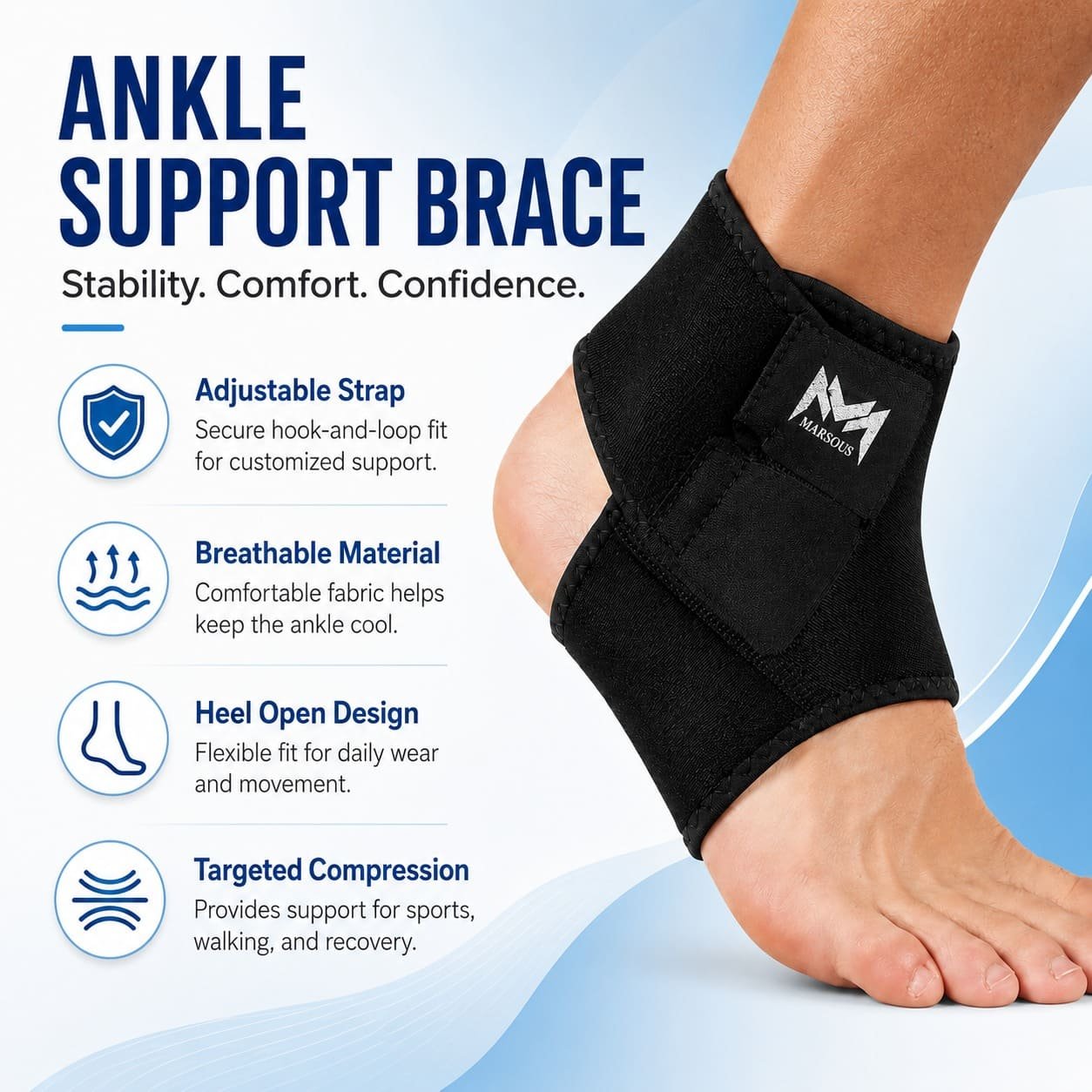 Marsous Stability Ankle Brace - Image 5