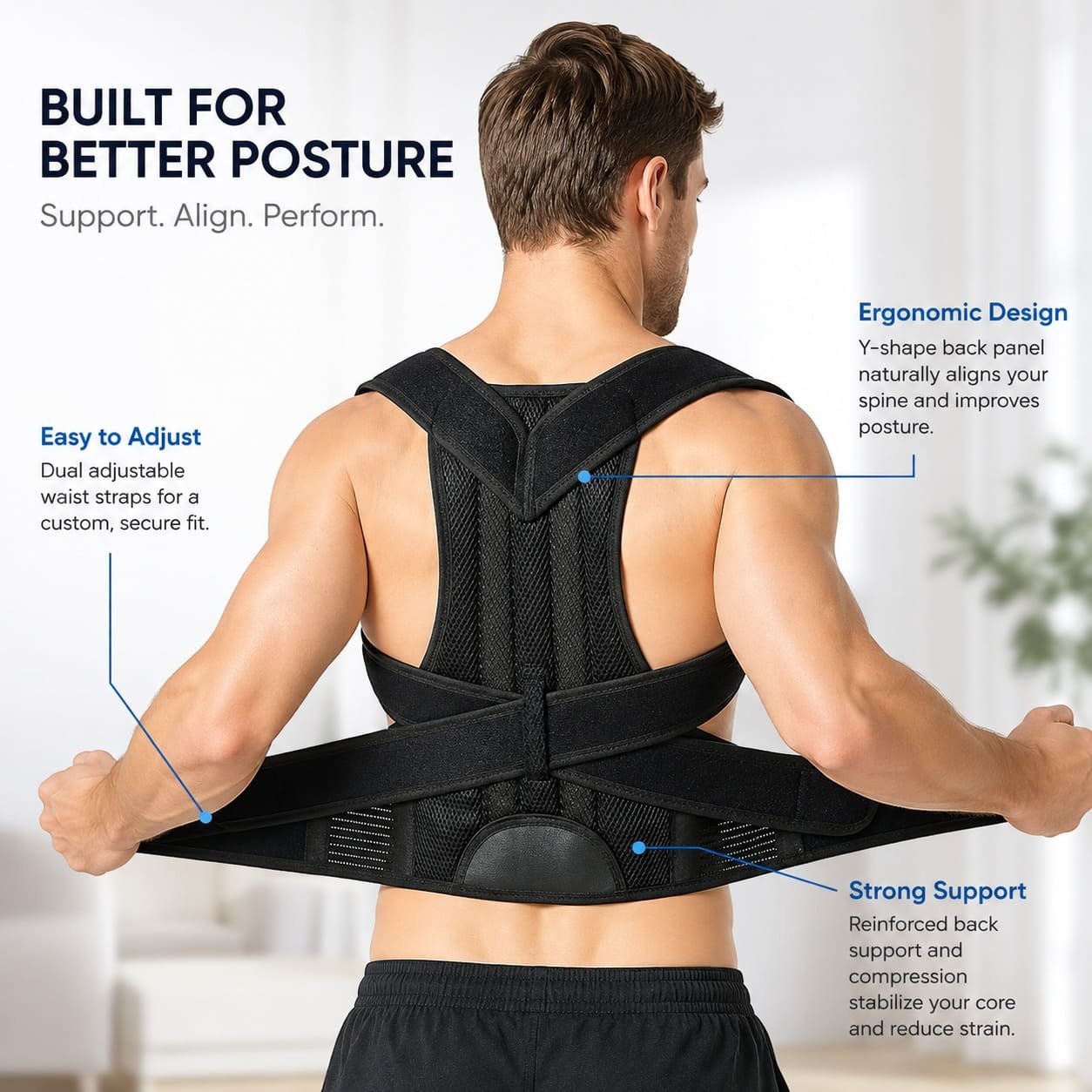 Marsous Comfort Posture Brace - Image 3