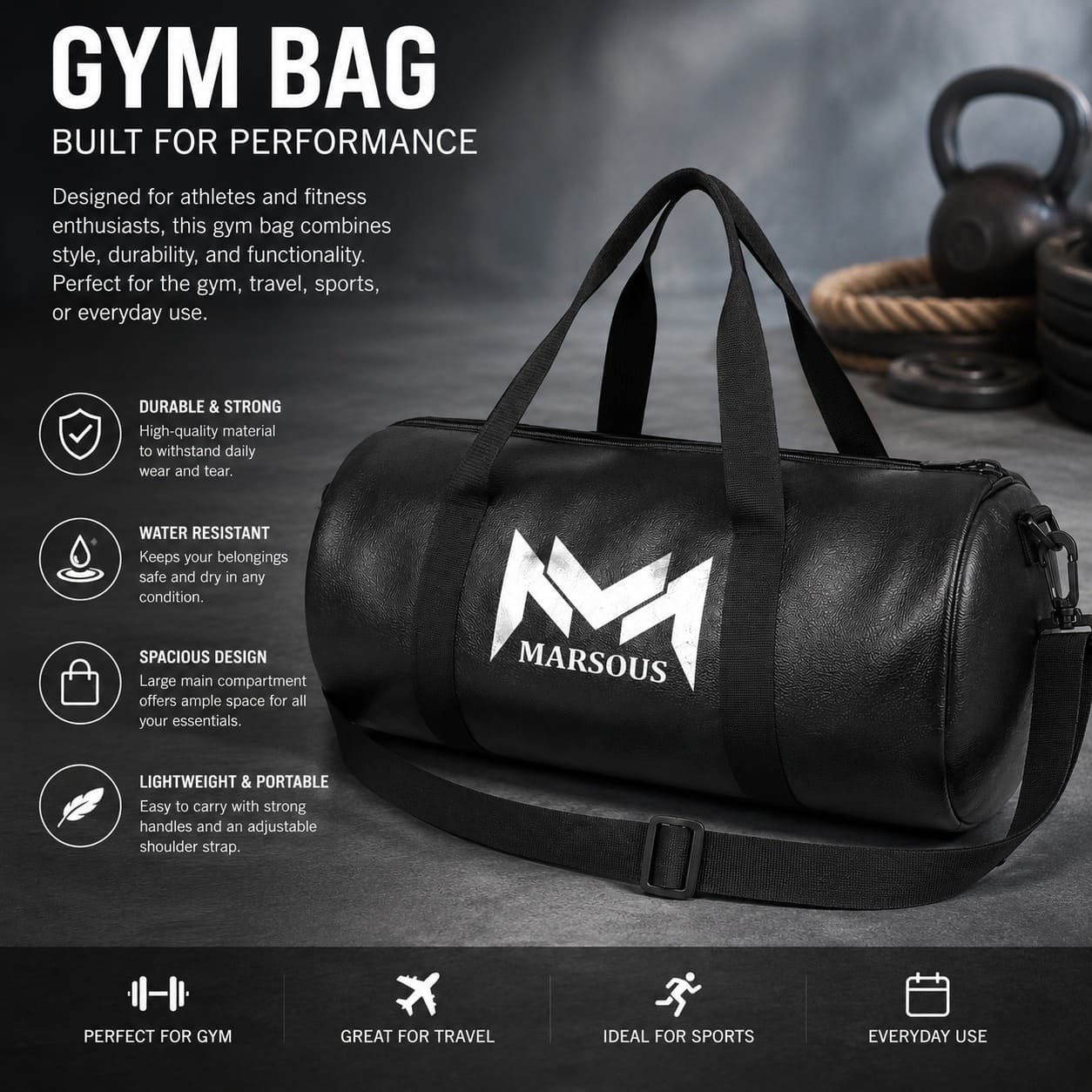 Elite Barrel Duffel - Image 2