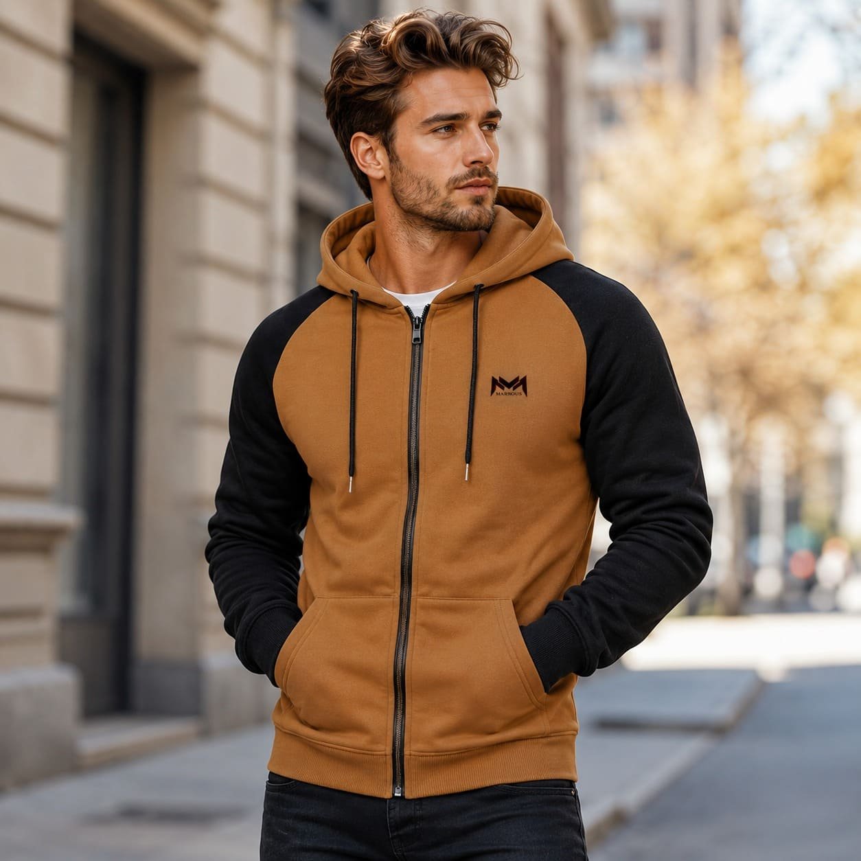 Urban Camel Zip Hoodie - Image 4