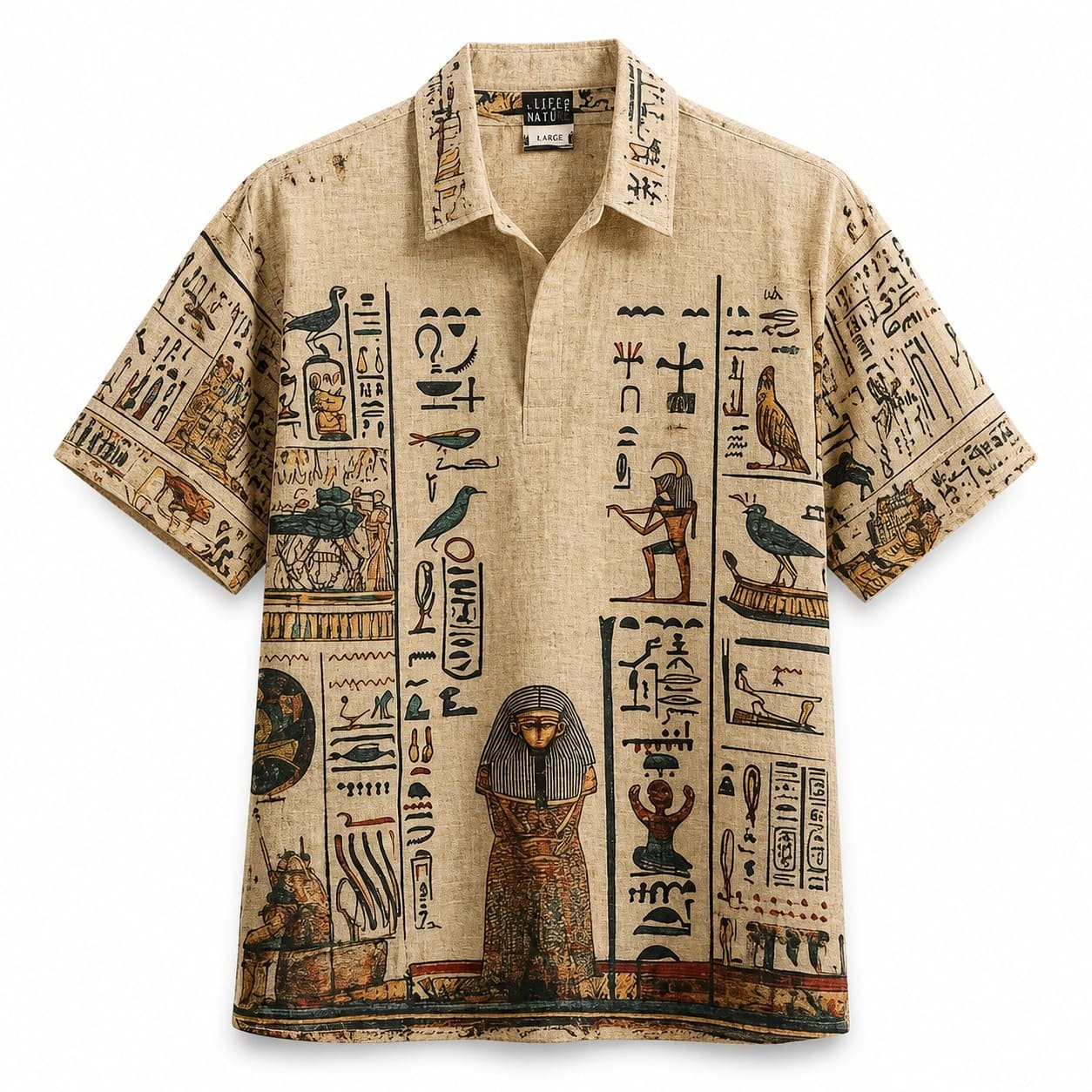 Ancient Heritage Print Shirt