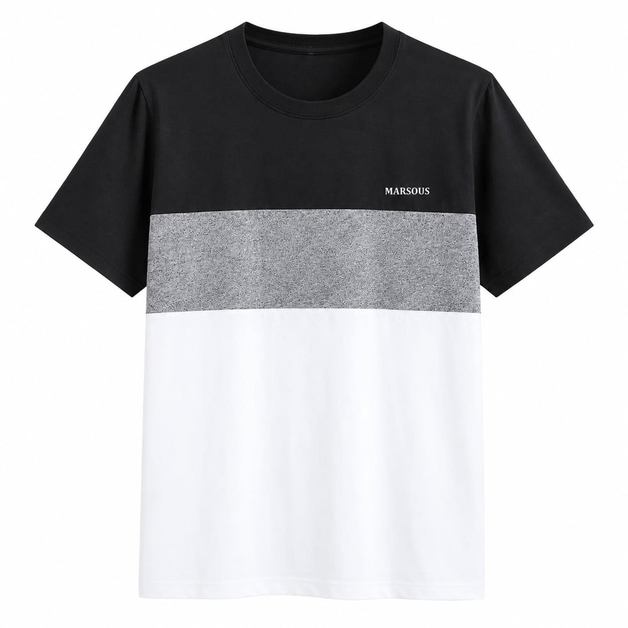 Tri-Block Essential T-Shirt