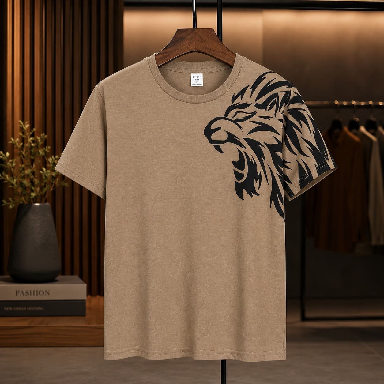 Wild Lion Graphic T-Shirt - Image 5