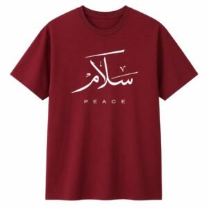 Peace Script Graphic T-Shirt